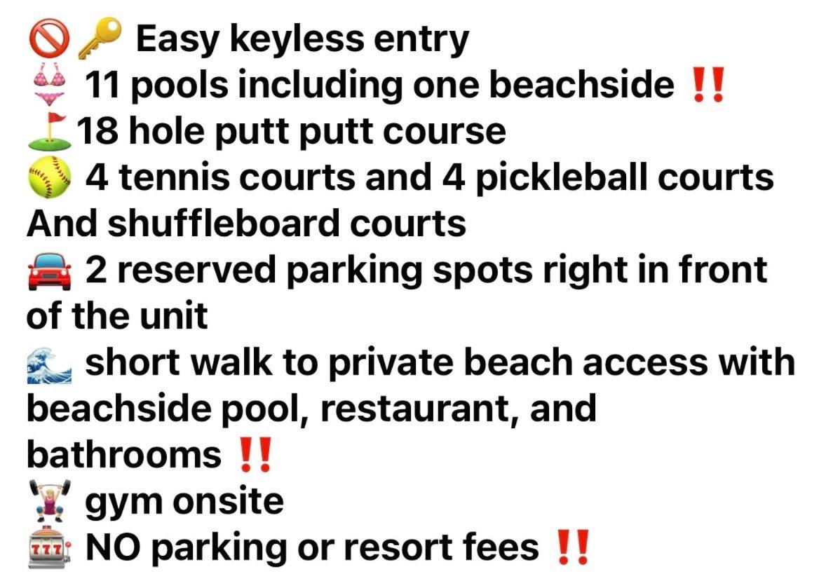 Sunny Daze, Desirable Kid Friendly Resort, 3 Minute Walk To The Beach, Resort Beachside Pool & Restaurant Panama City Beach Exterior foto
